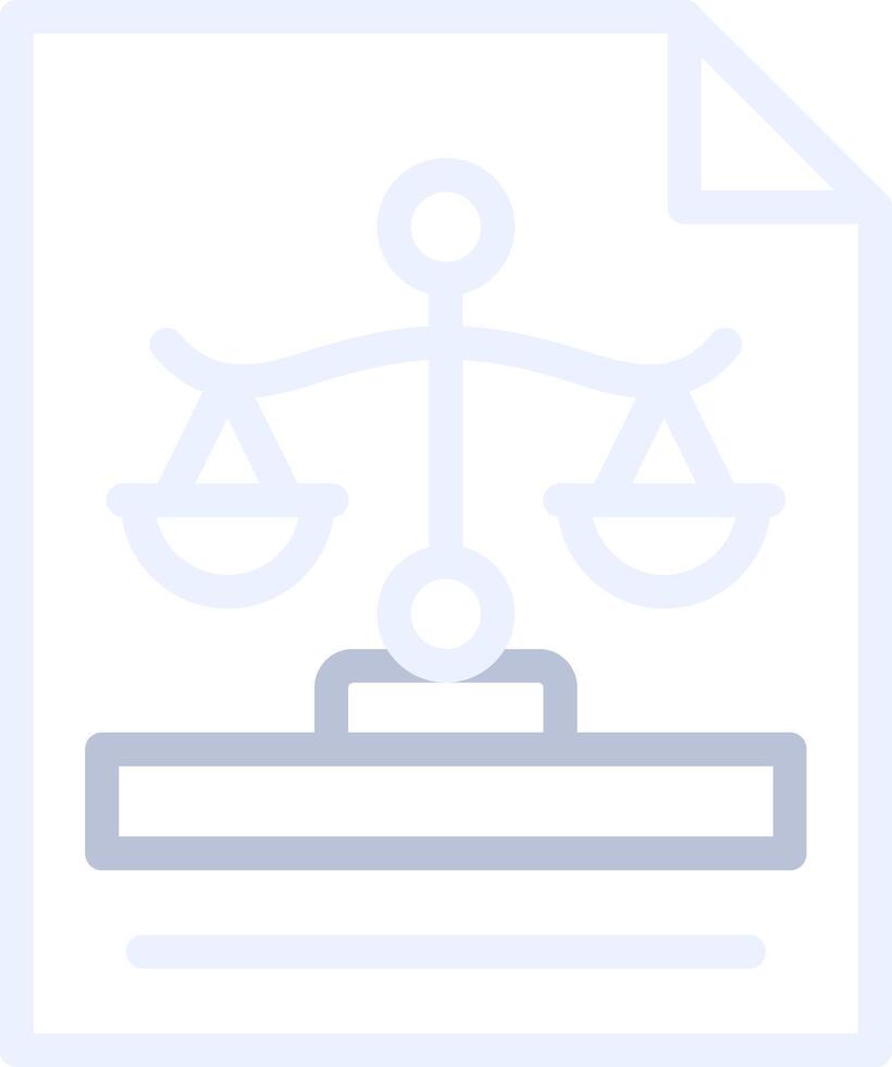 Justice Creative Icon Design vector