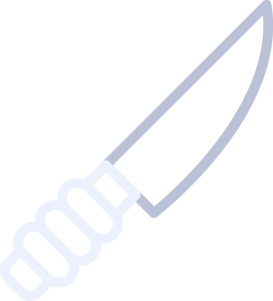 diseño de icono creativo de cuchillo vector