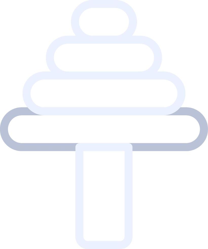 Edge Step Drill Creative Icon Design vector
