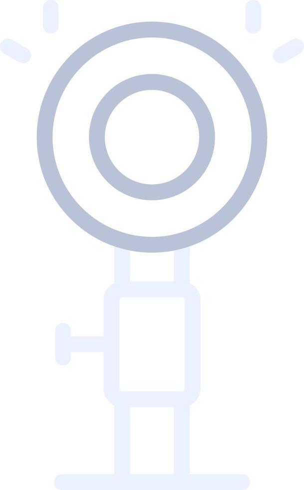 Light Creative Icon Design vector