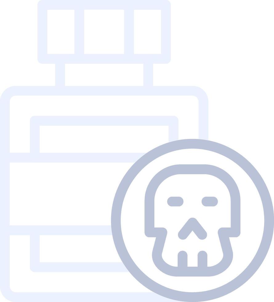 Poison Creative Icon Design vector