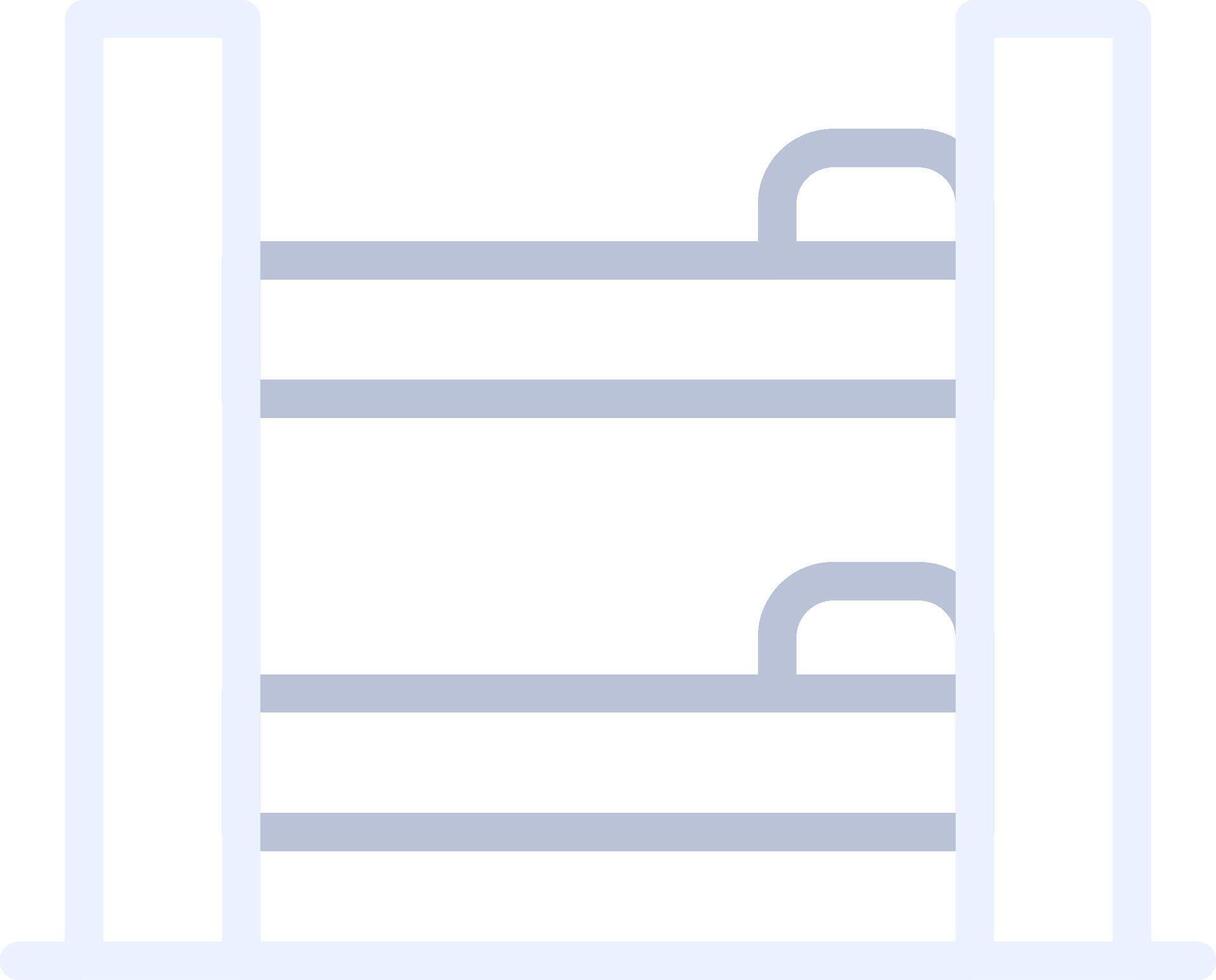 Bunk Bed Creative Icon Design vector
