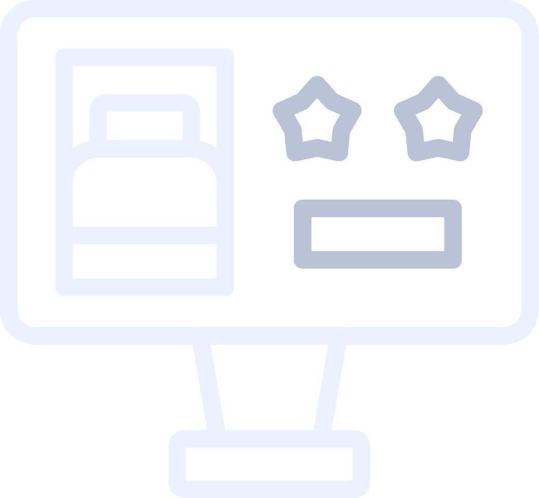 Online Booking Creative Icon Design vector