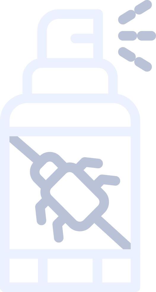 Spray Bottle Creative Icon Design vector
