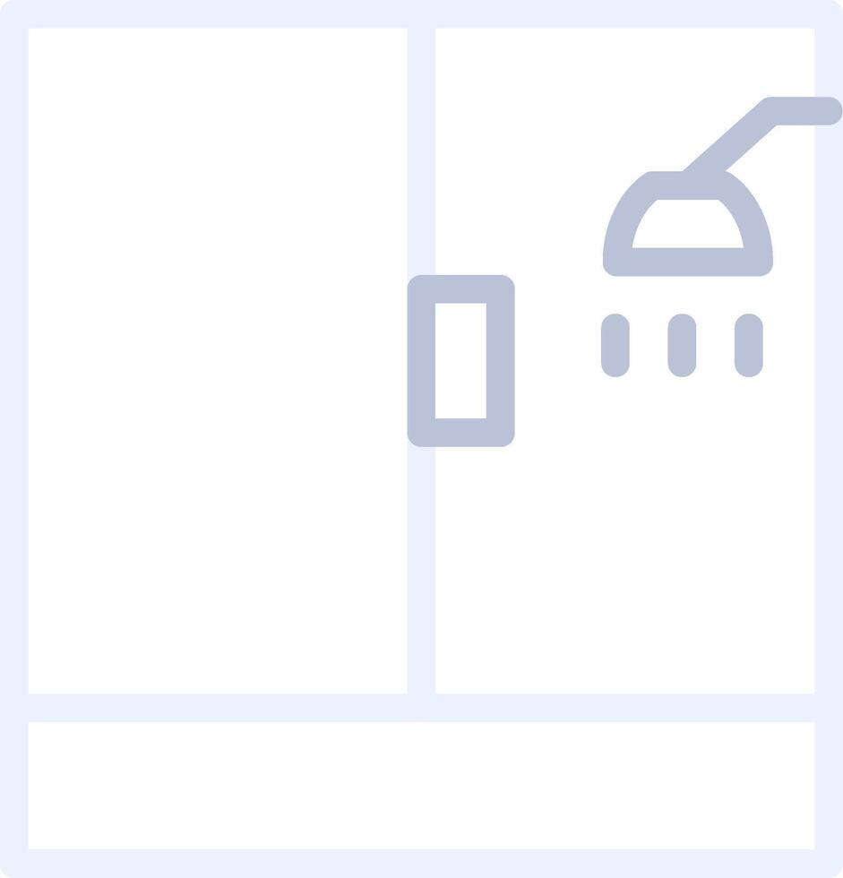 Shower Creative Icon Design vector