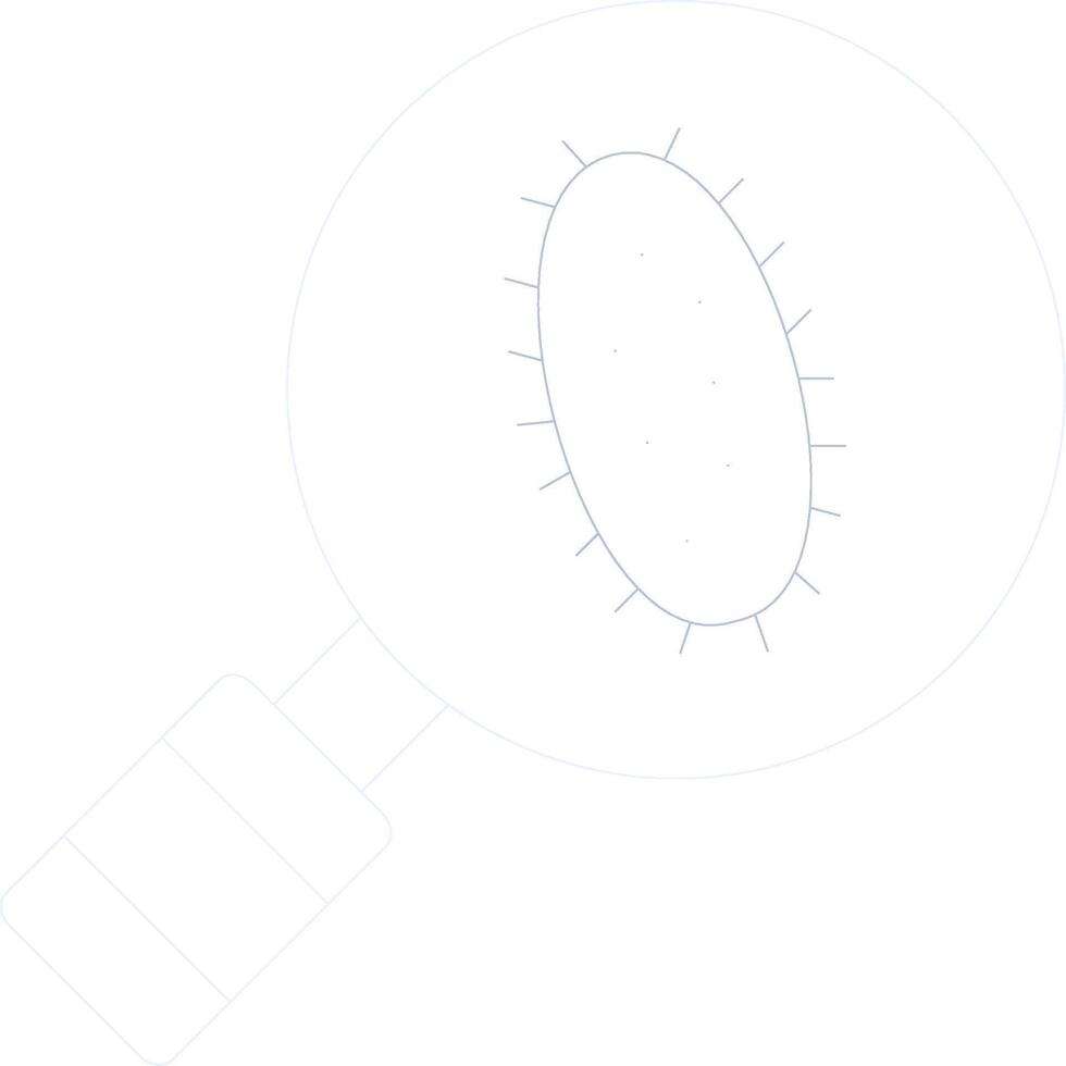 Bacteria Creative Icon Design vector