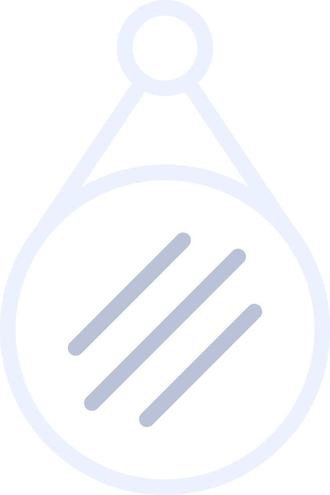 Mirror Creative Icon Design vector