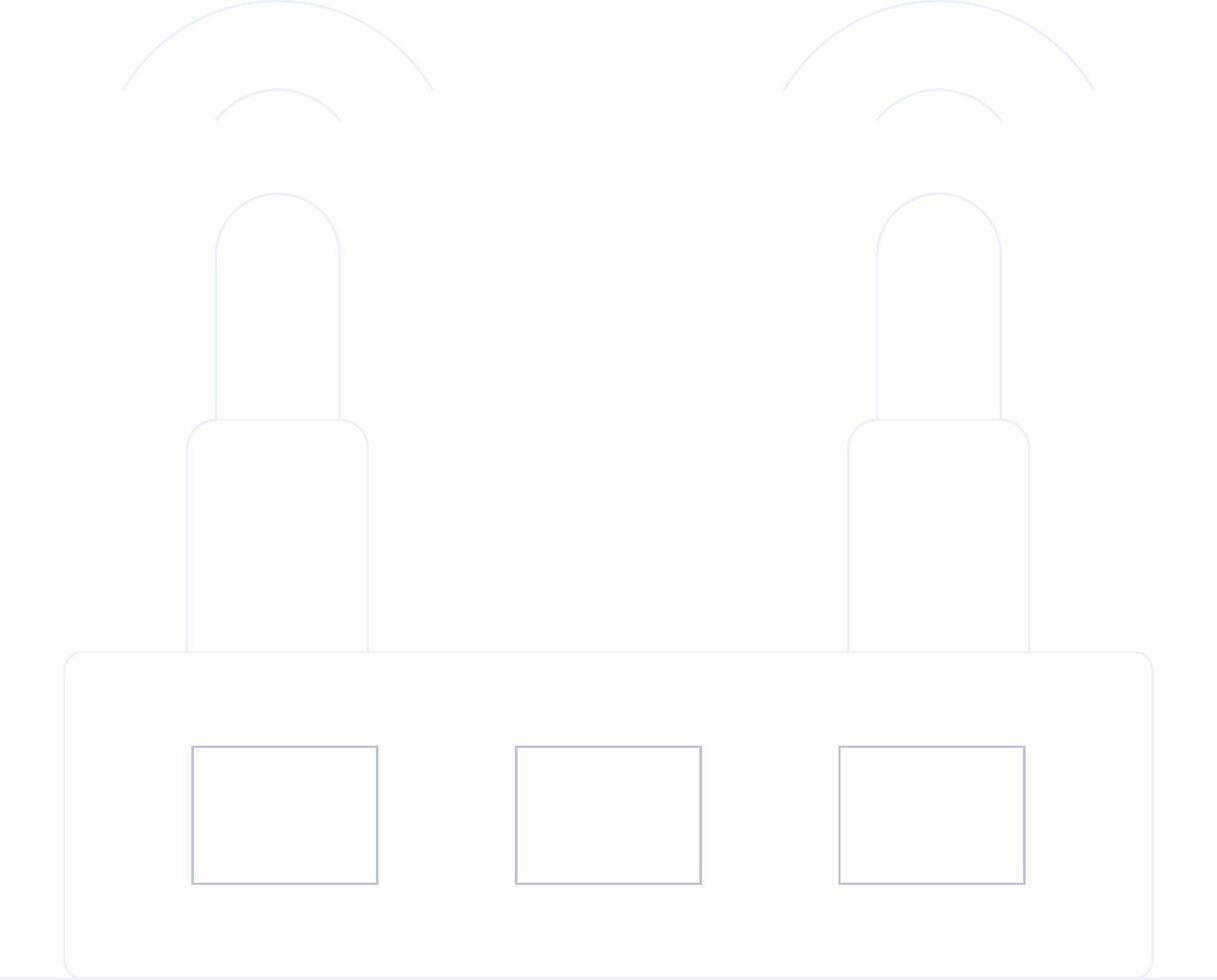 Wifi Router Creative Icon Design vector