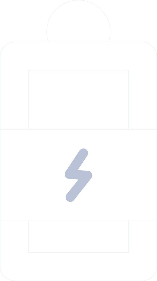 Charging Battery Creative Icon Design vector