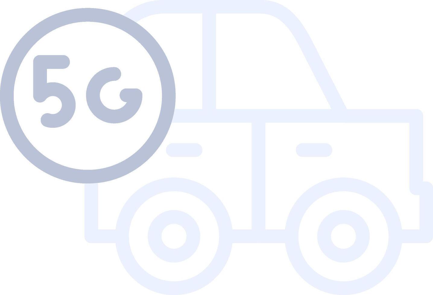 Smart Car Creative Icon Design vector