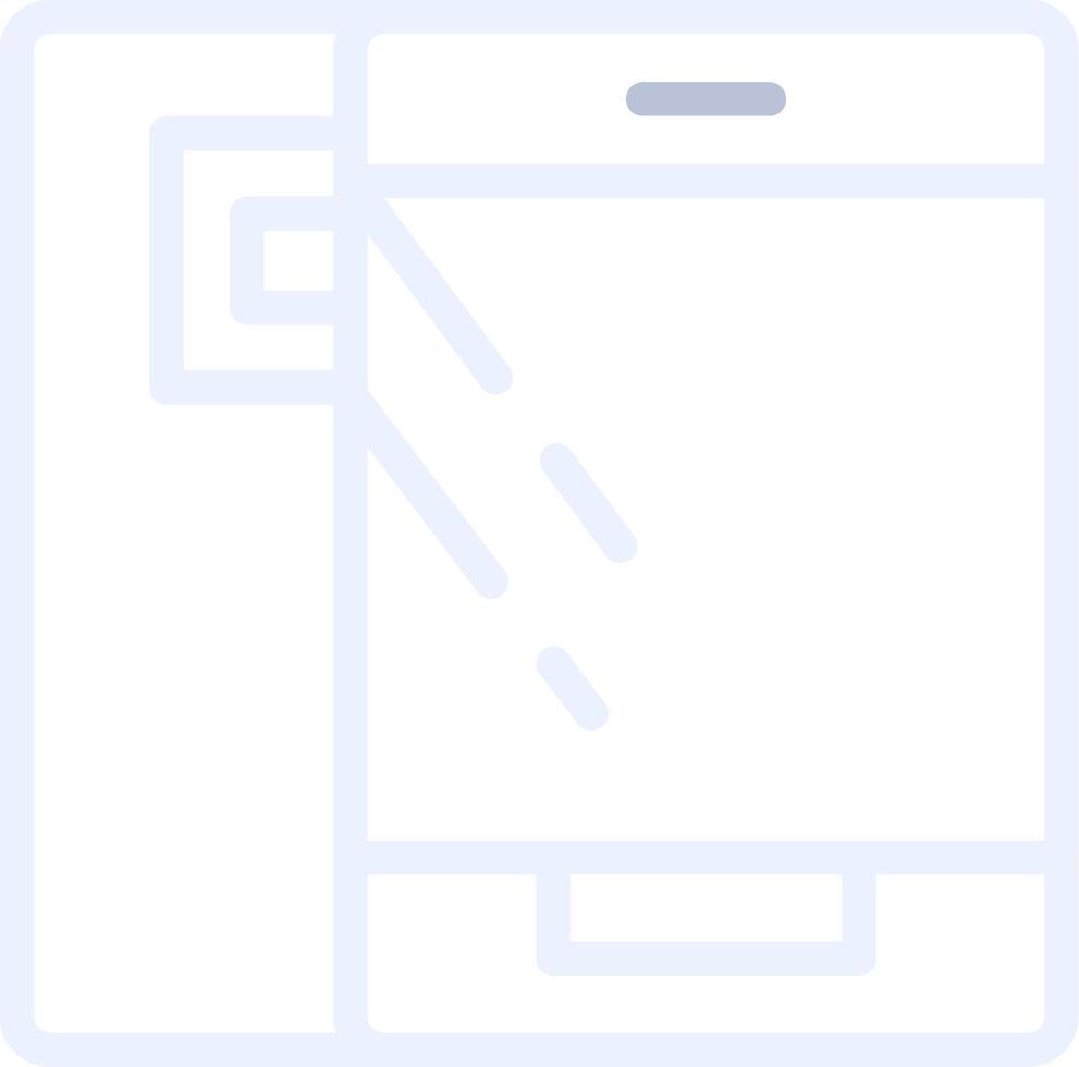 Phone Creative Icon Design vector