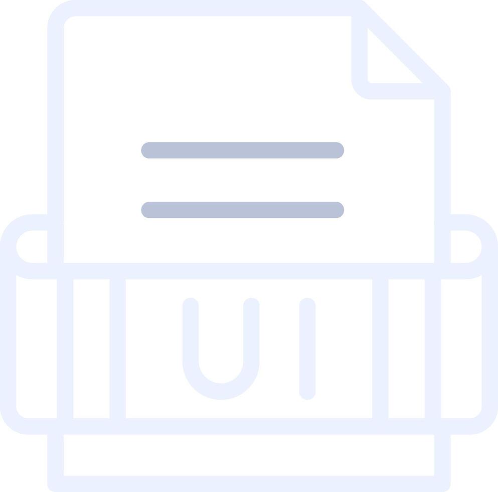Ui Format Creative Icon Design vector
