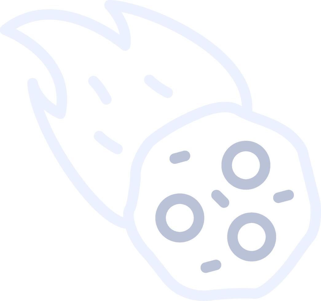 Meteor Creative Icon Design vector