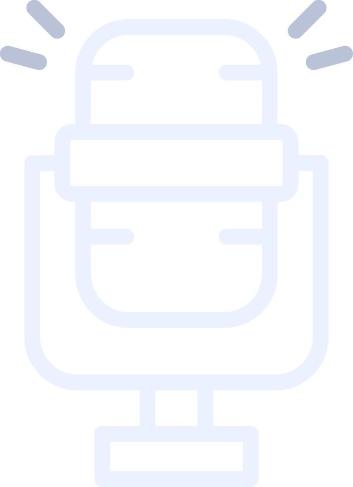 Microphone Creative Icon Design vector