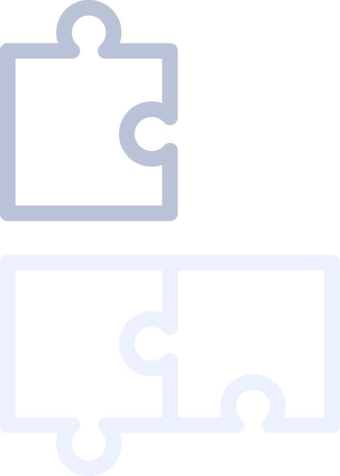 Puzzle Creative Icon Design vector