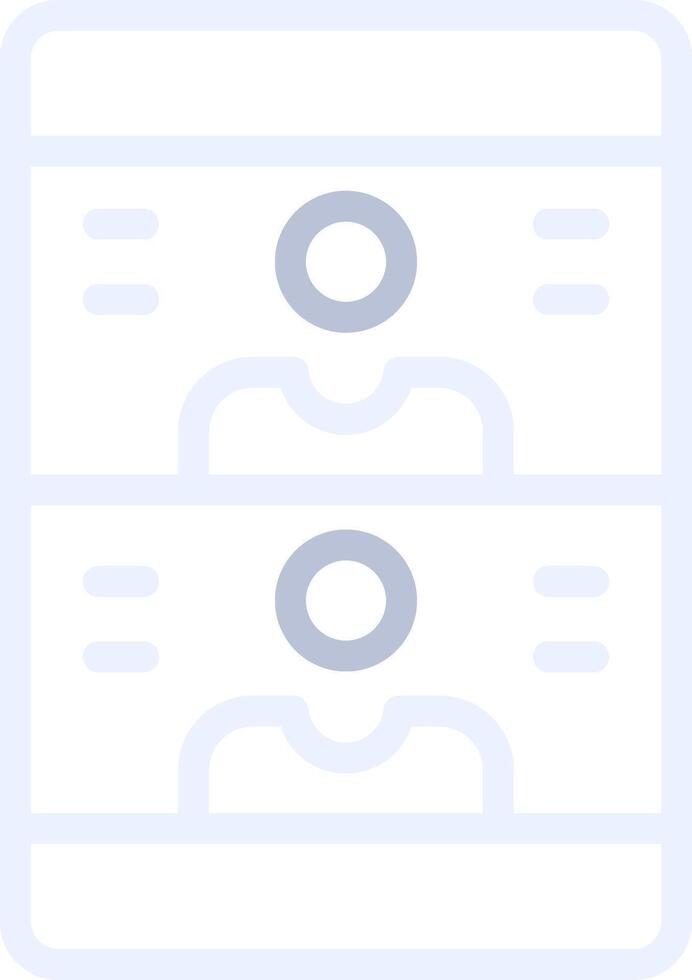Videocall Creative Icon Design vector