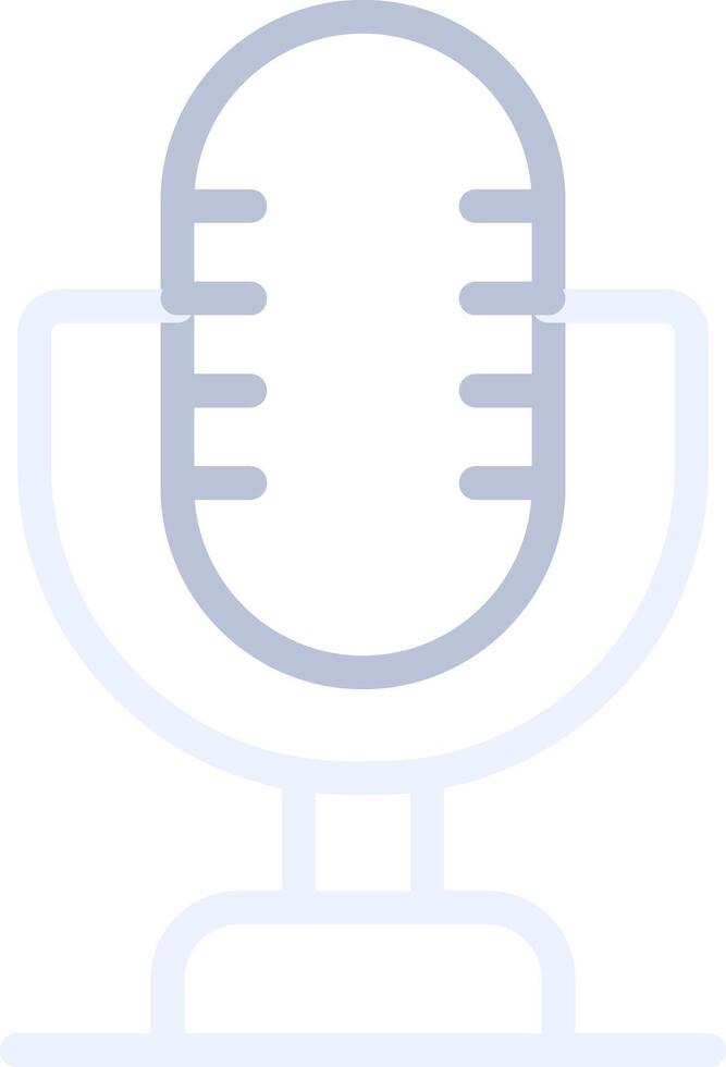 Microphone Creative Icon Design vector