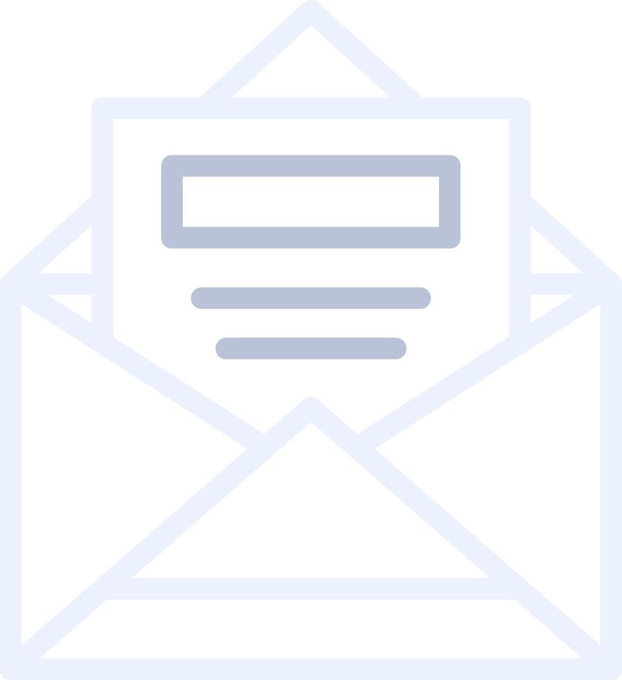 Open Email Creative Icon Design vector