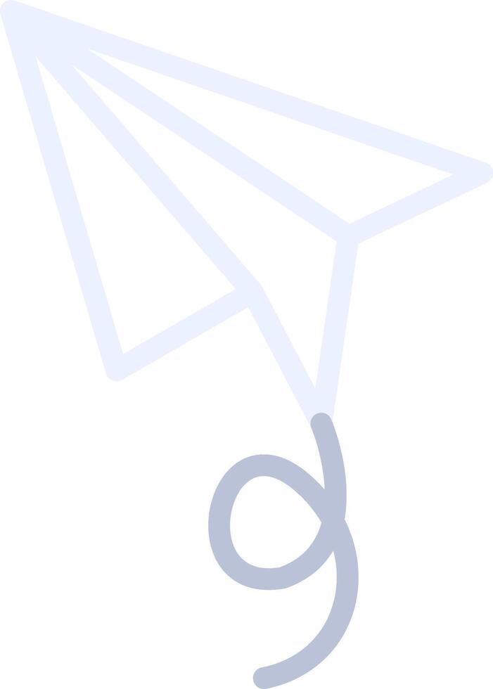 Paper Plane Creative Icon Design vector