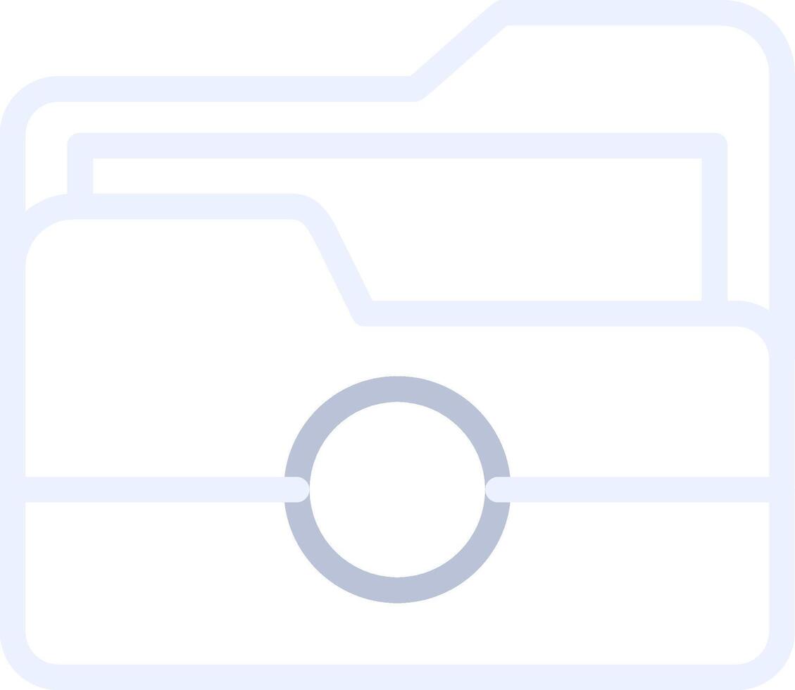 Folders Creative Icon Design vector