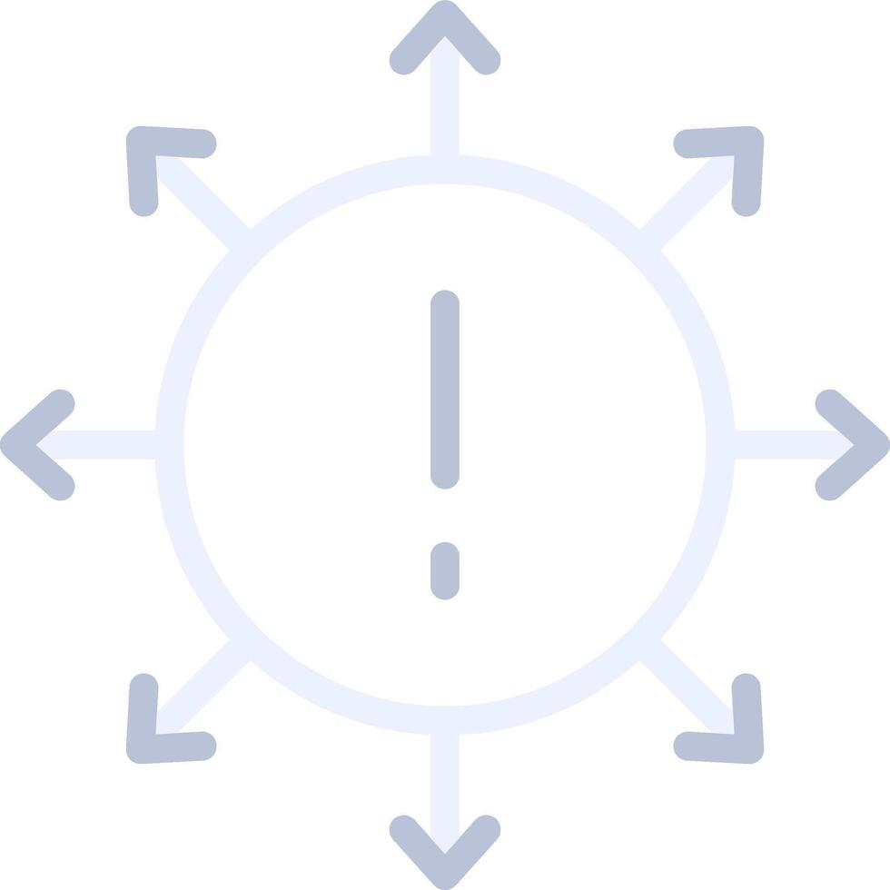 Diversification Creative Icon Design vector