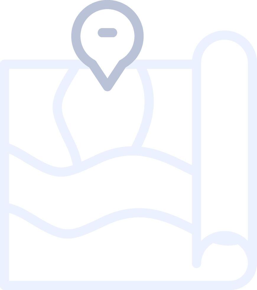 Map Creative Icon Design vector