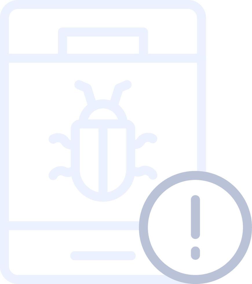 Bug Creative Icon Design vector