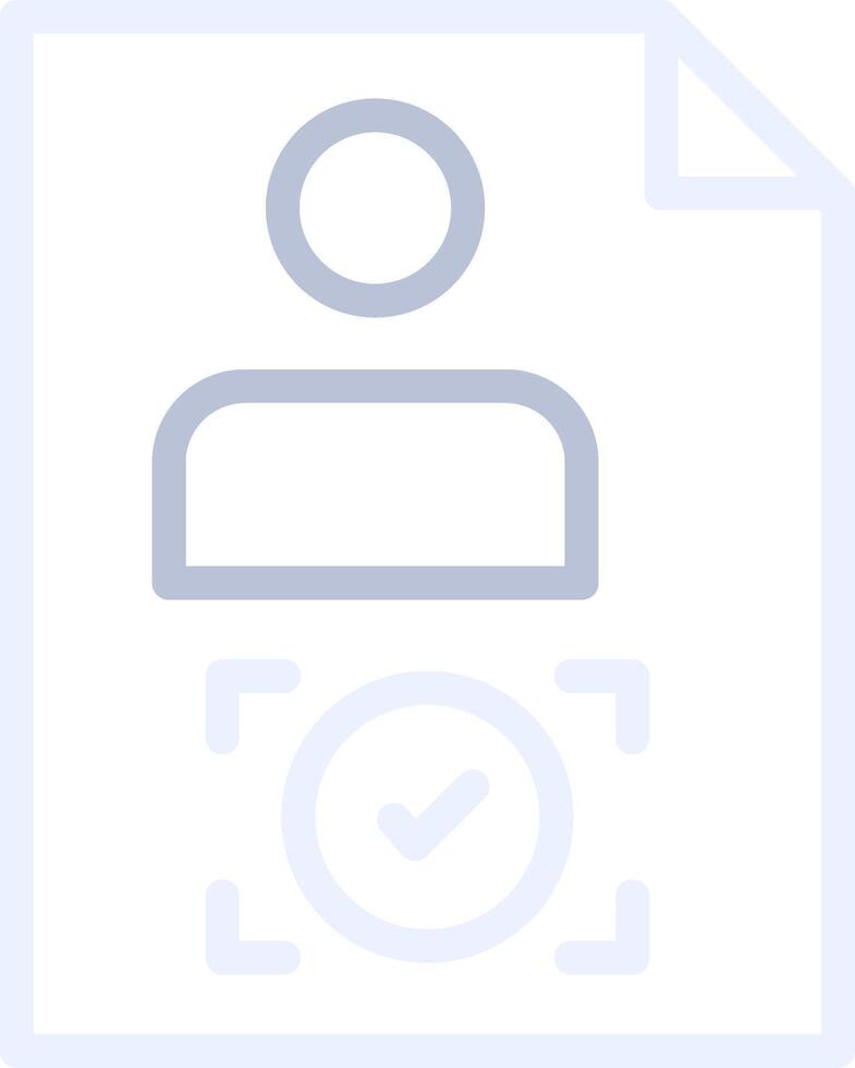 Approval Creative Icon Design vector