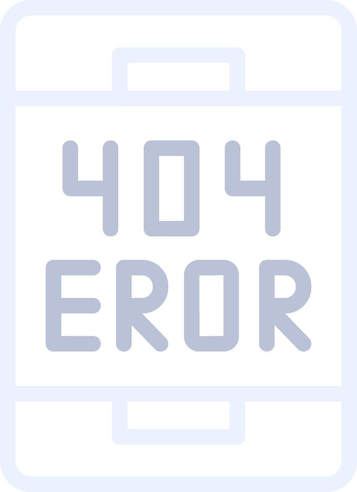 Error Creative Icon Design vector