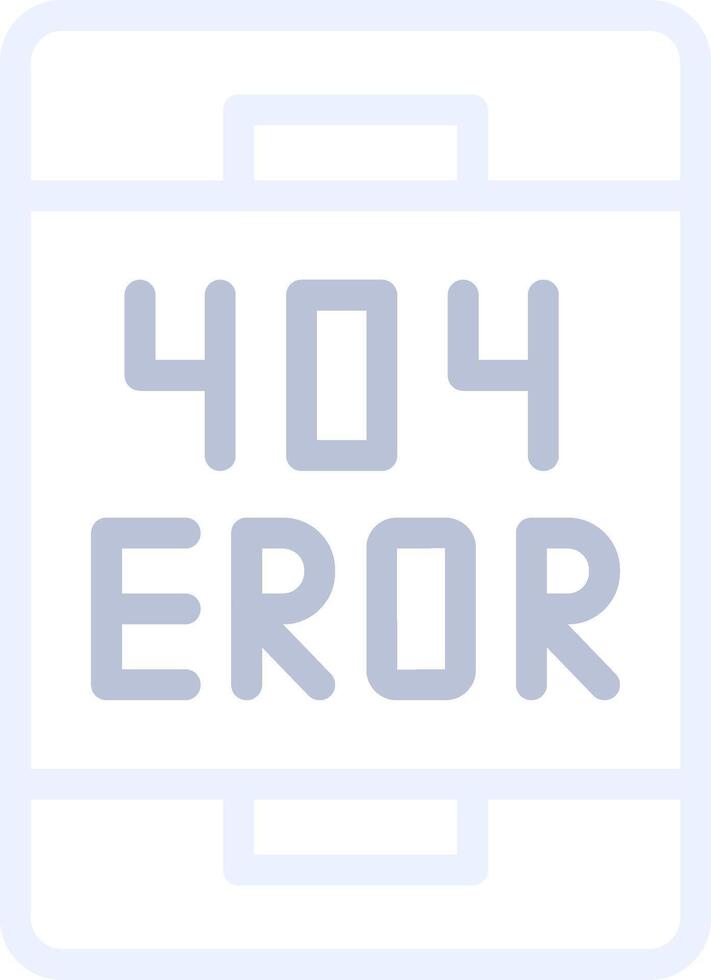 diseño de icono creativo de error vector