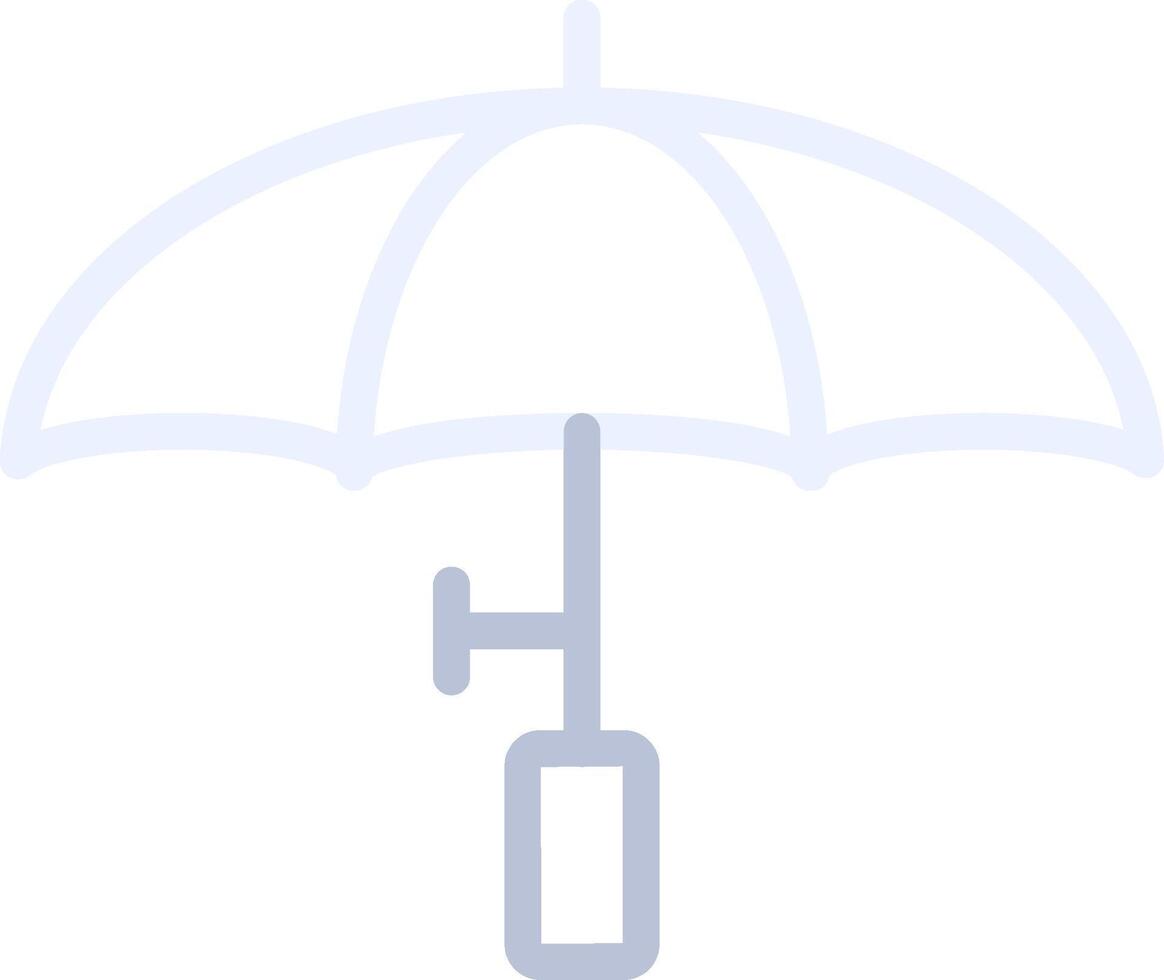 Umbrella Creative Icon Design vector