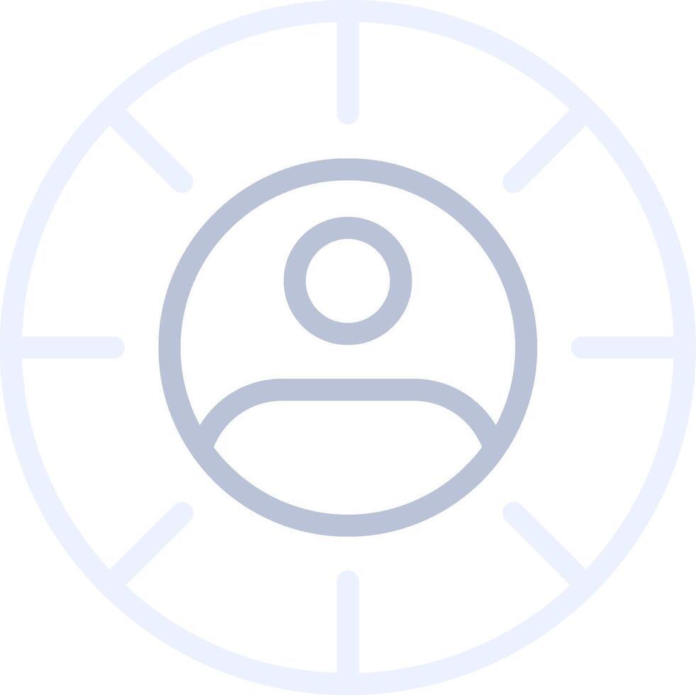 Targeting Creative Icon Design vector
