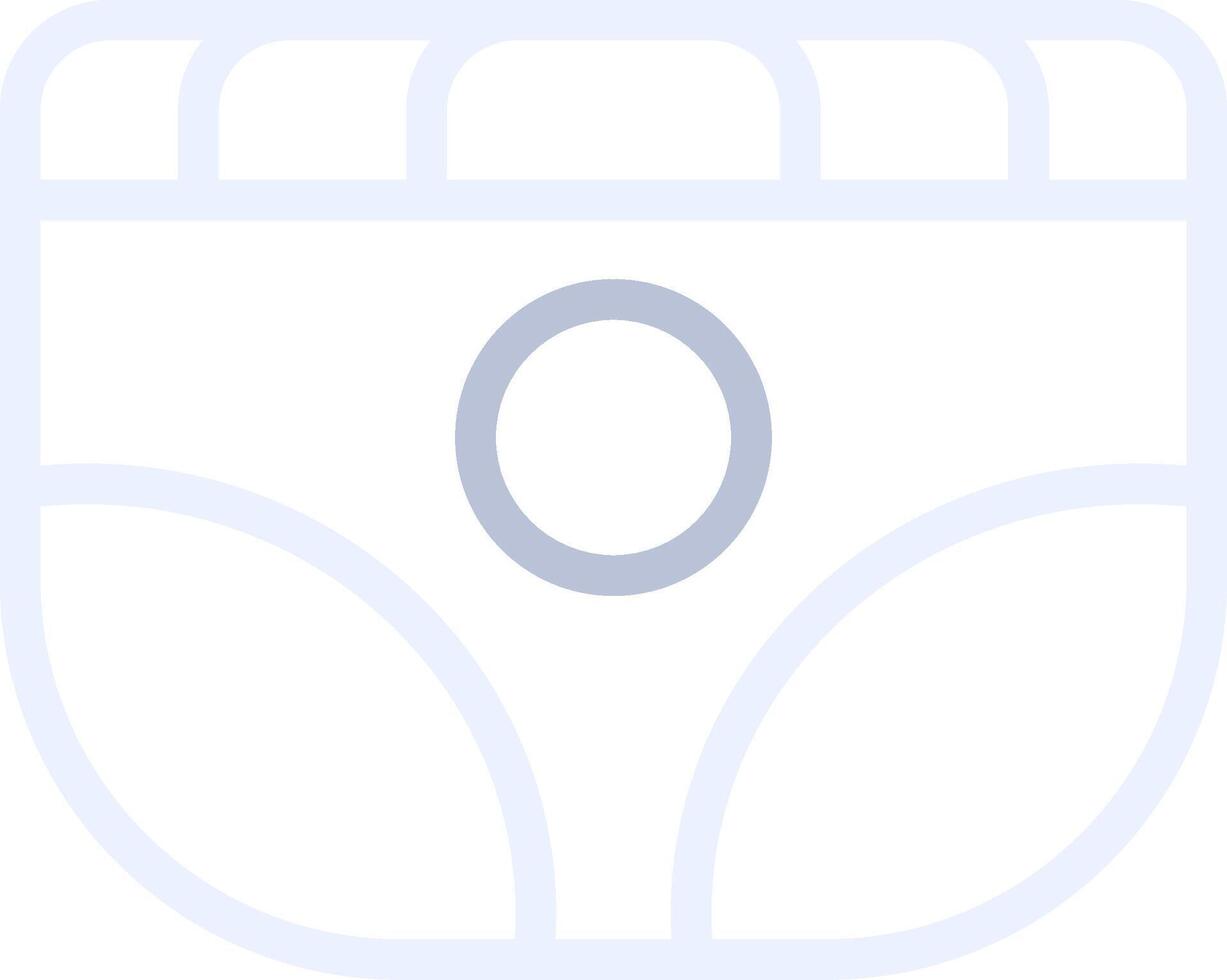 Diaper Creative Icon Design vector