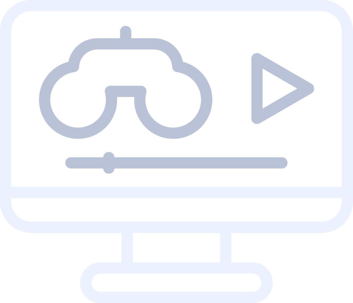Game Streaming Creative Icon Design vector