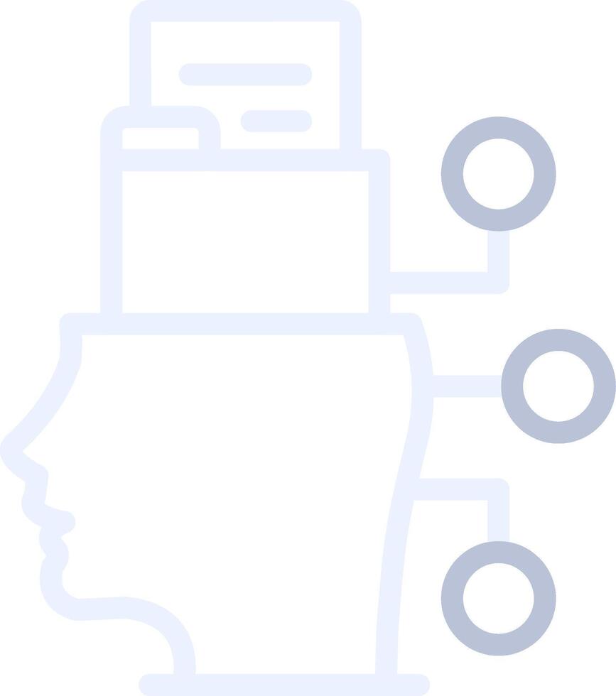 Intelligent Data Creative Icon Design vector