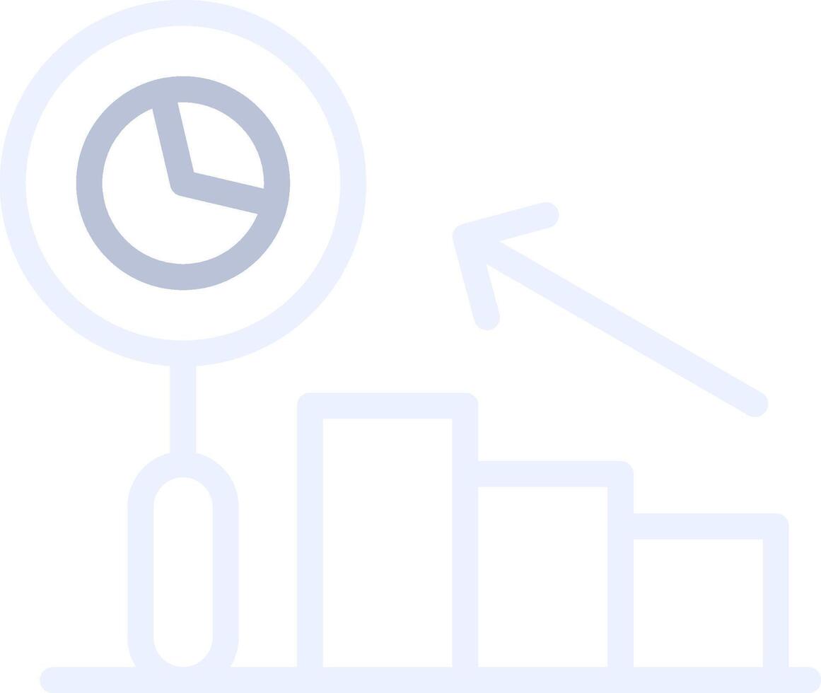 Predictive Analytics Creative Icon Design vector