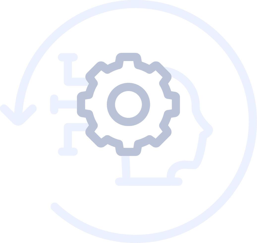 Reverse Engineering Creative Icon Design vector