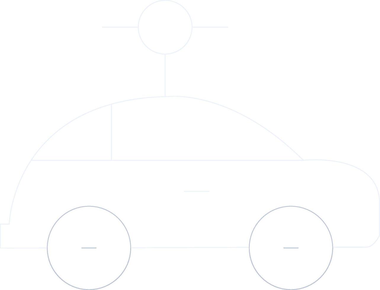 diseño de icono creativo de coche vector