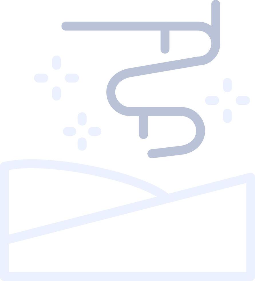 Aurora Borealis Creative Icon Design vector