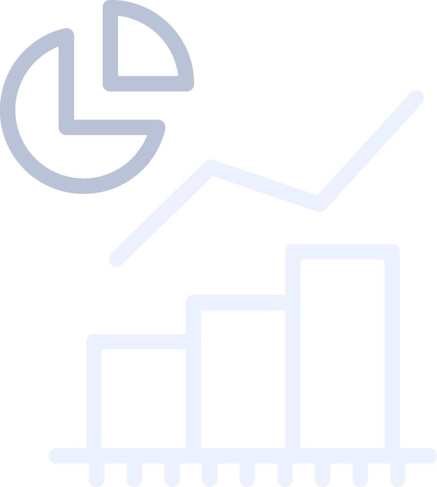 Statistical Analysis Creative Icon Design vector
