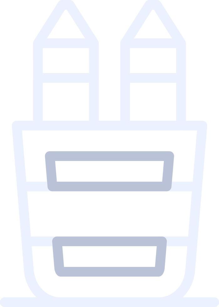 Snackable Content Creative Icon Design vector