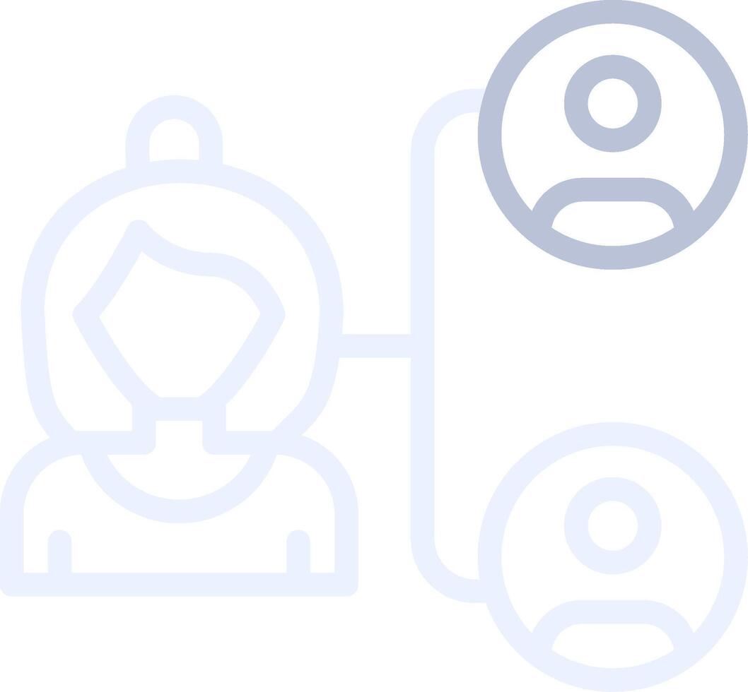 Manager Creative Icon Design vector