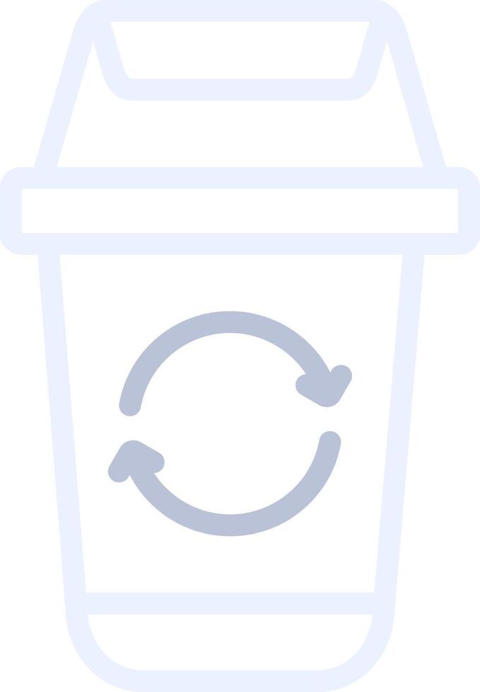 Trash Recycle Creative Icon Design vector