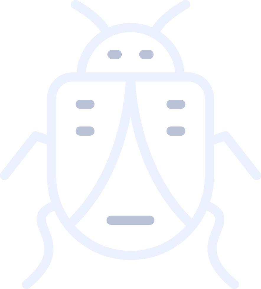 Bug Creative Icon Design vector