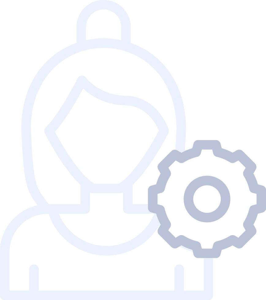 User Settings Creative Icon Design vector