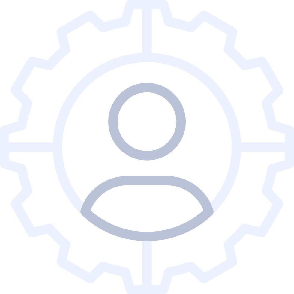 Personalization Creative Icon Design vector