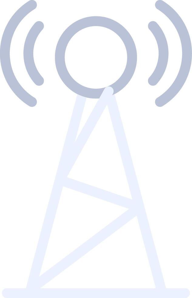 Radio Broadcast Creative Icon Design vector