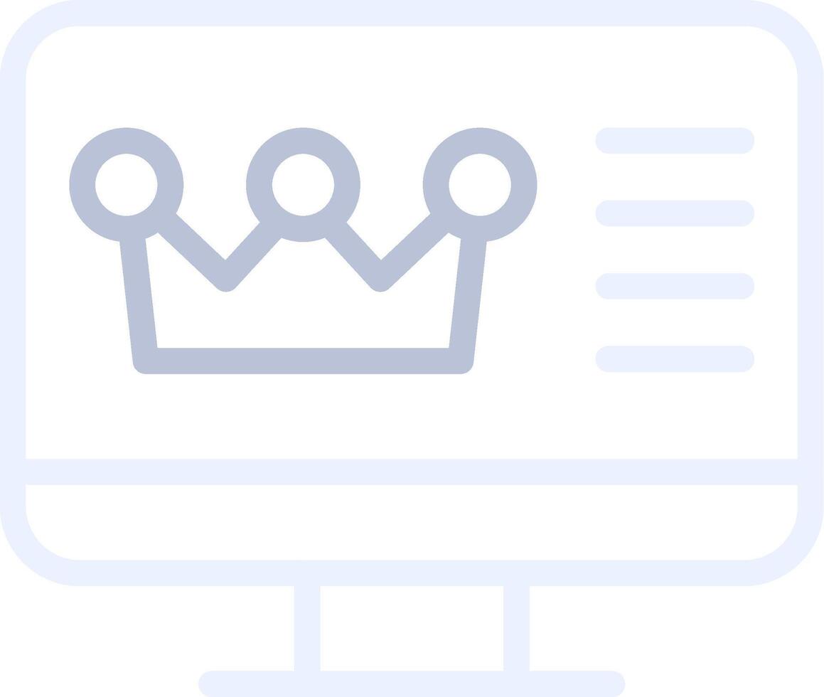 Premium Content Creative Icon Design vector