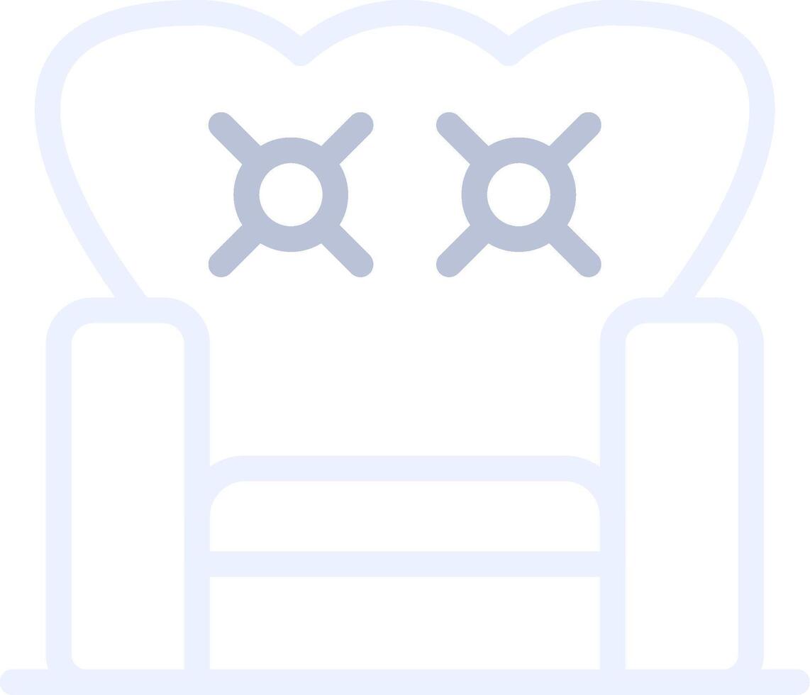 Armchair Creative Icon Design vector