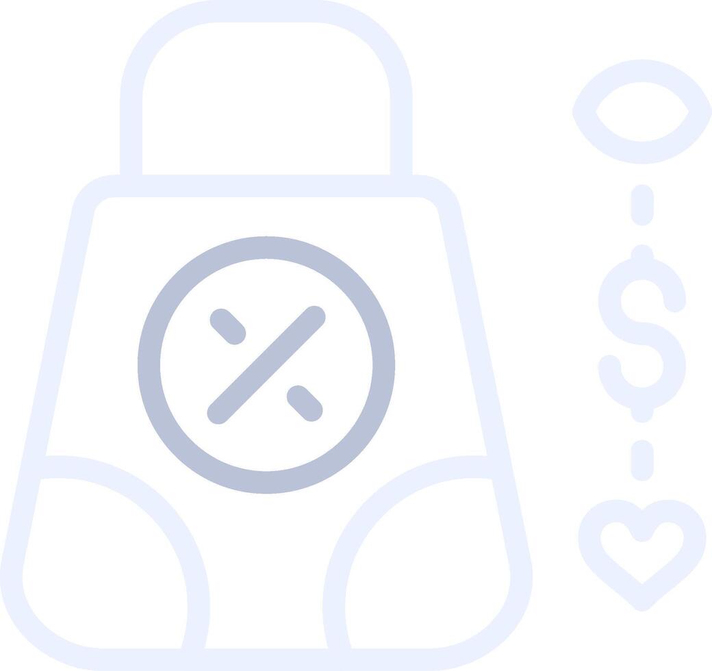 Consumer Behavior Creative Icon Design vector